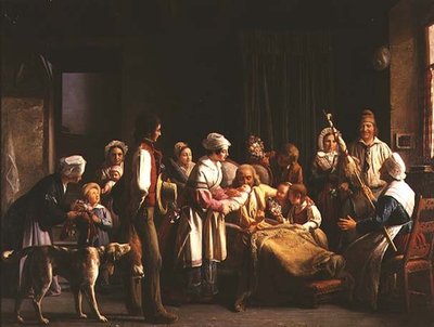 Geburtstag des Urgroßvaters, 1837 von Michel Philibert Genod